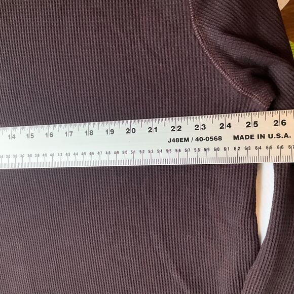 Taylor & Henry Men’s Long Sleeve V-neck 3 Buttons Sweatshirt size 2XL,Taupe Gray - Picture 3 of 8